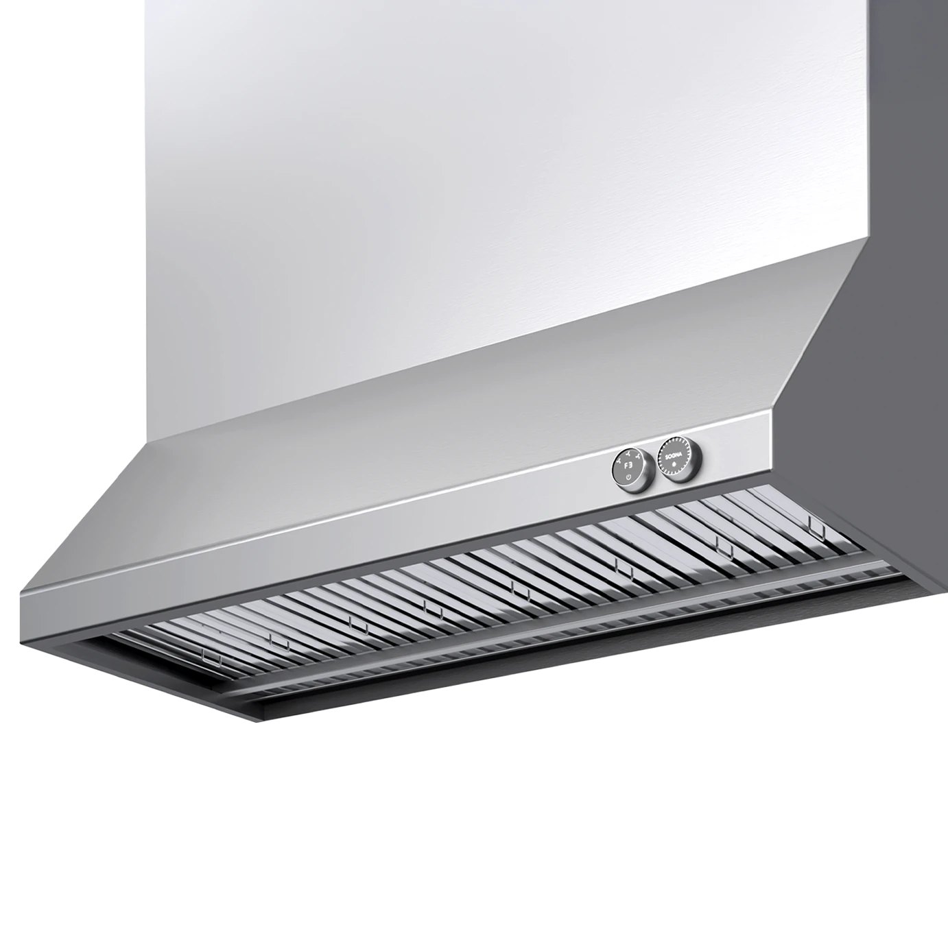 coifa de parede sogna sense digital dial 90cm