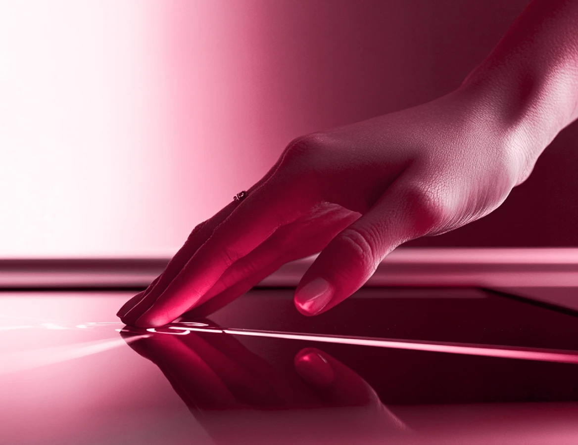 o toque que transforma